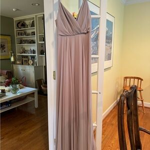 Lulus taupe long dress